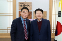 김병원 전 농협중앙회 회장님 광양농협 방문